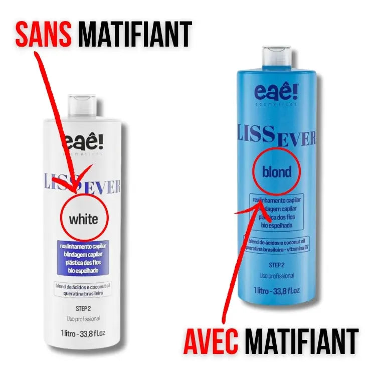 LISSAGE brésilien - Liss Ever de EAE - LISS EVER white - 1L - Paris Liss