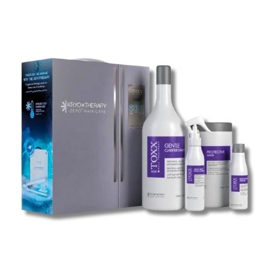 HAIRTOXX - Kit de 4 productos - Crioterapia capilar