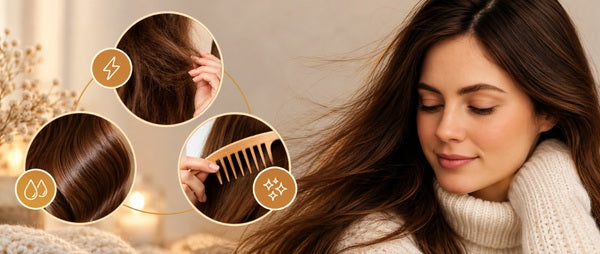 Cheveux électriques en hiver : pourquoi et comment les éviter ? 5 conseils efficaces Image