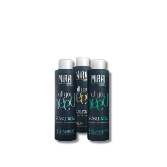 MIRAI - Kit de reconstrucción y rehabilitación - 3x100 ml