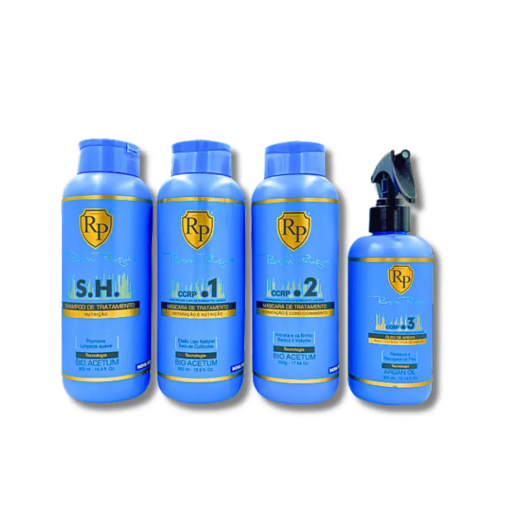 CCRP Robson Peluquero - kit 4 soins - anti-élasticité - réparation capillaire - Paris Liss