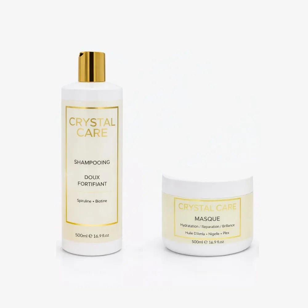 ENTRETIEN LISSAGE - KRYSTAL CARE - Shampoing  + Masque - Paris Liss