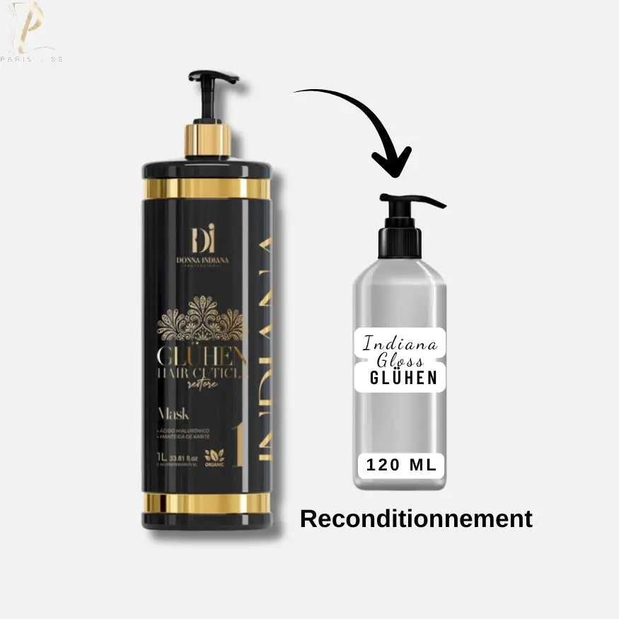 Lissage indien DONNA INDIANA GLOSS (GLÜHEN) Queen Care 120ML