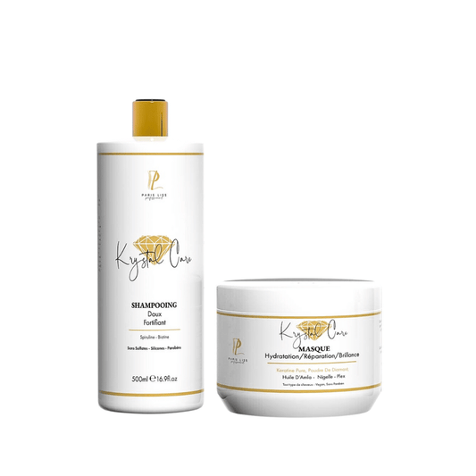 KRYSTAL CARE - Shampoing  + Masque Sans sulfates