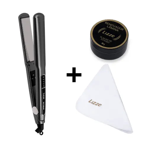 Combo LISSEUR - LIZZE Extreme + Cire microfibre entretien LIZZElissage-PARISLISS.COM