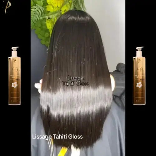 Nouvelle Formule LISSAGE - TAHITI GLOSS au Karité - sans Formol - 1L PARIS LISSlissage-PARISLISS.COM