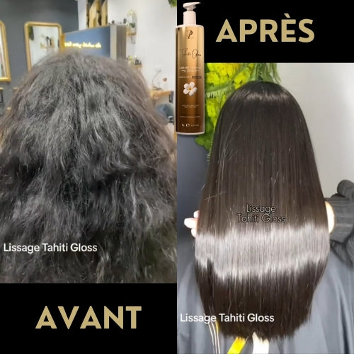 Lissage karité + Botox capillaire : Duo TAHITI GLOSS + Glow-Lift