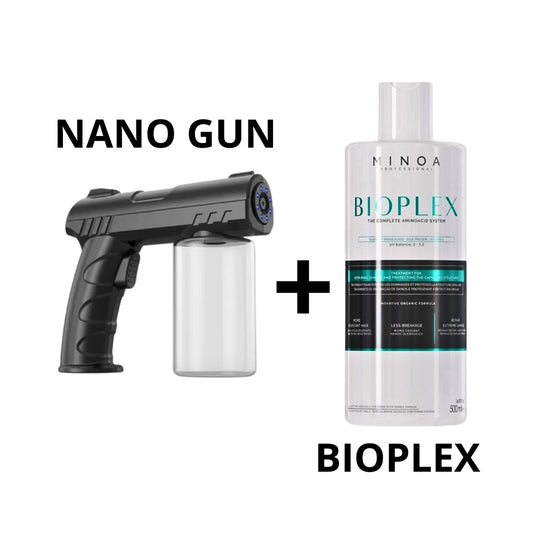 Combo NANO GUN + Soin MINOA BioPlex Aminoacid anti-élasticité