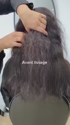 Magnifique Transformation Capillaire Grâce Au Lissage Tahiti Gloss -parisliss.com