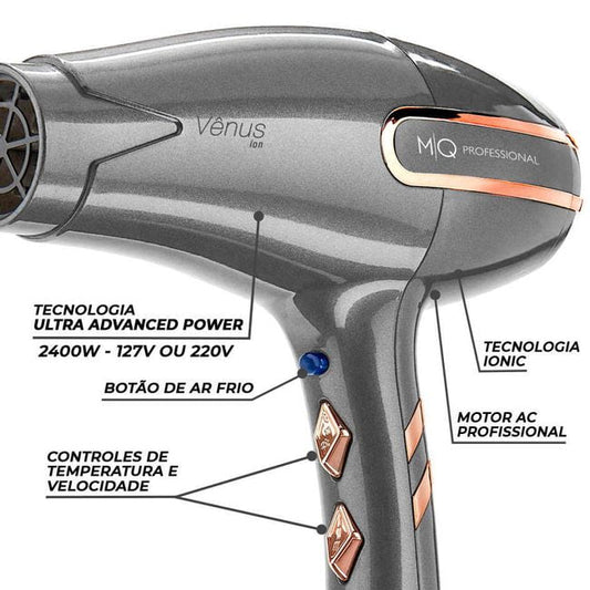 MQ HAIR PRO - Secador de pelo Venus 2400W